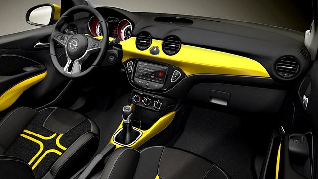 Interni nuova Opel Adam