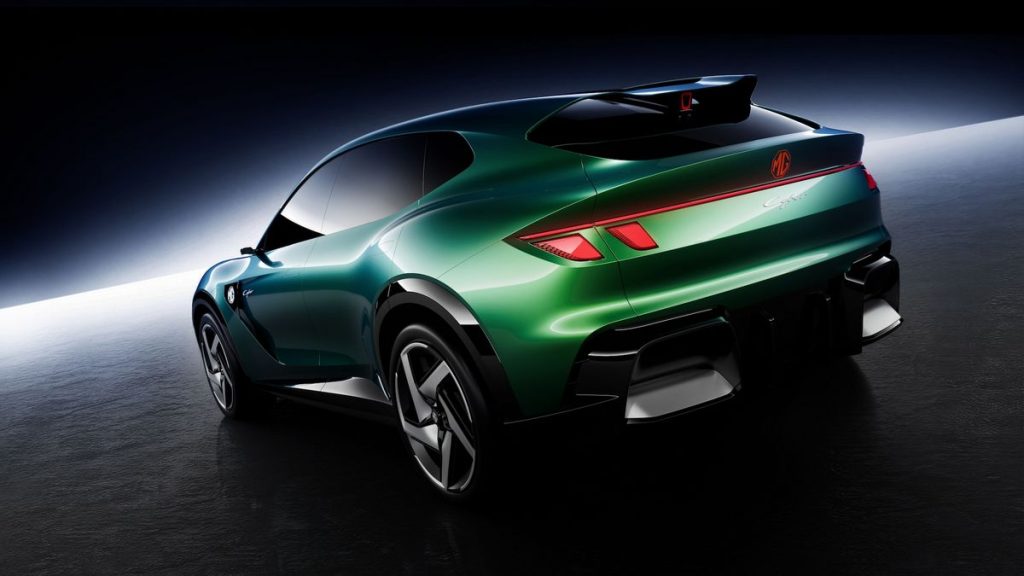 Concept MG Cyber che prefigura un nuovo suv in uscita nel 2027