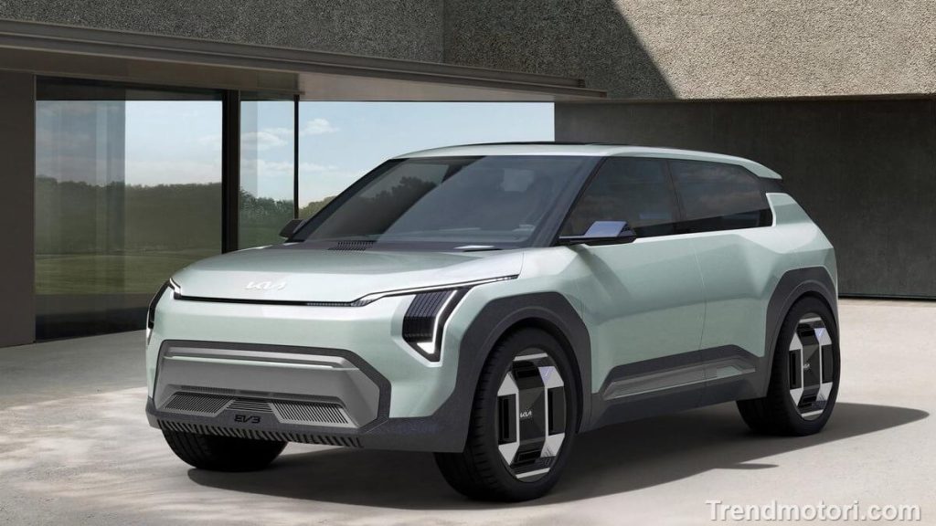 Nuova auto elettrica Kia EV3