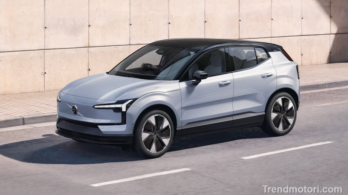 Nuova auto crossover elettrica Volvo EX30 2026