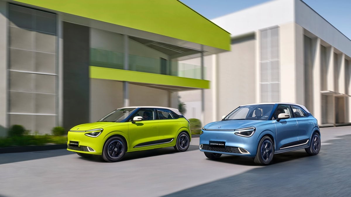 Nuova Dongfeng Box, una piccola auto elettrica cinese