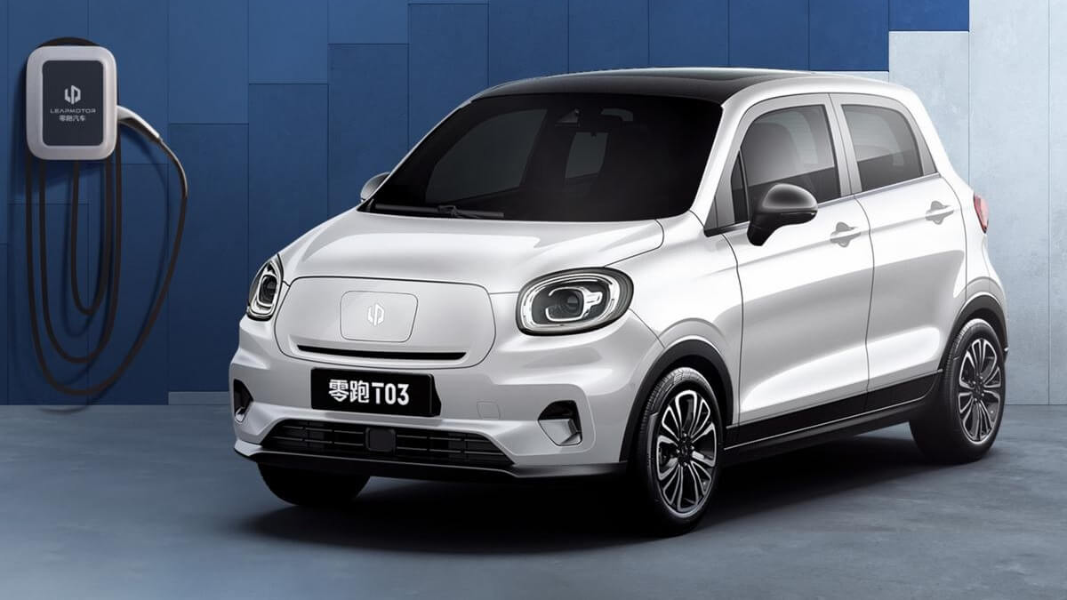 Economica Citycar elettrica cinese Leapmotor T03