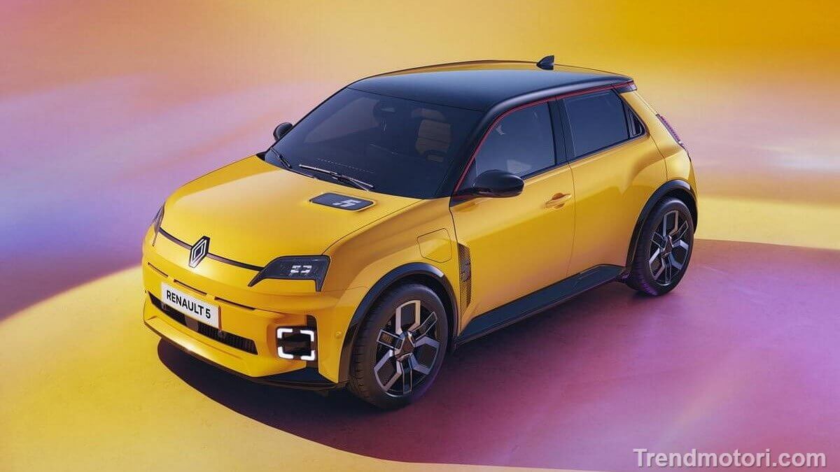 Nuova generazione della Renault R5, una piccola auto elettrica sportiva