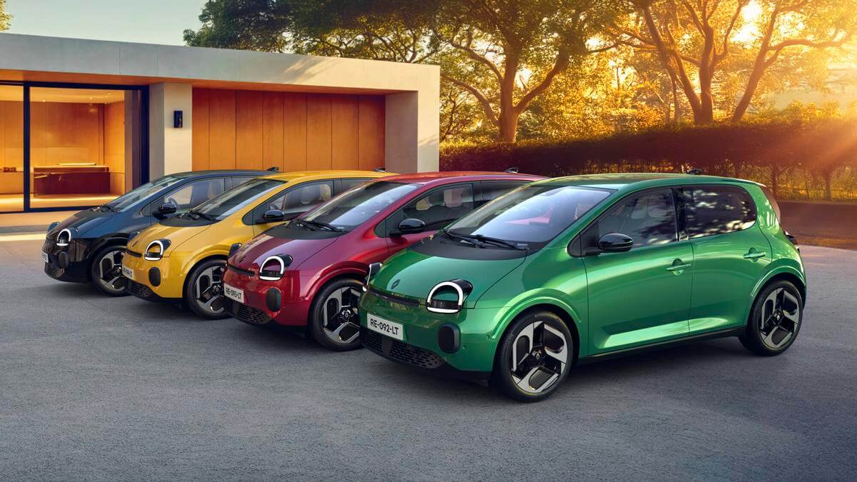 Nuova city car Renault Twingo elettrica