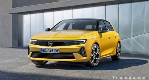 Nuova generazione della Opel Astra cinque porte