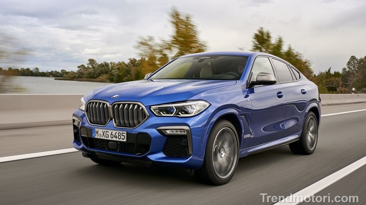 Nuova generazione del crossover di lusso Bmw X6 2025