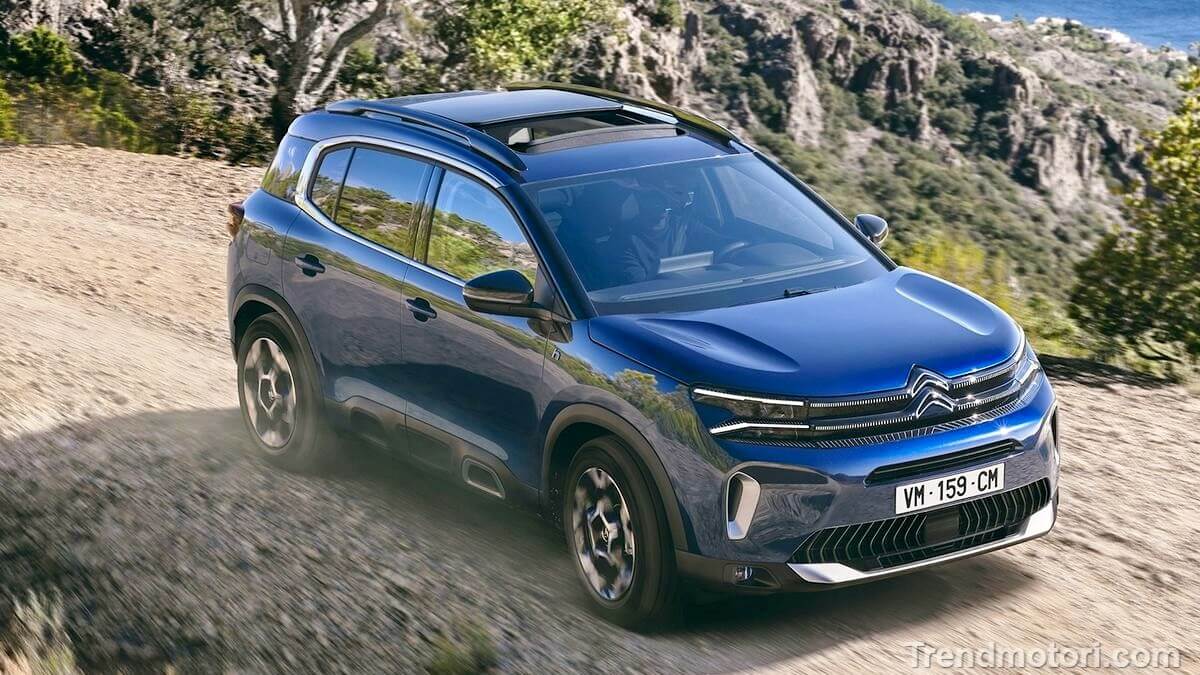 Versione restyling del suv compatto Citroen C5 Aircross