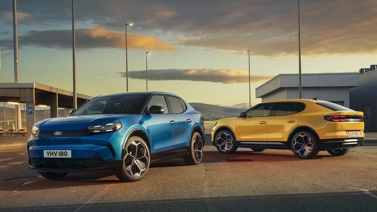 Nuovo suv coupè elettrico Ford Capri