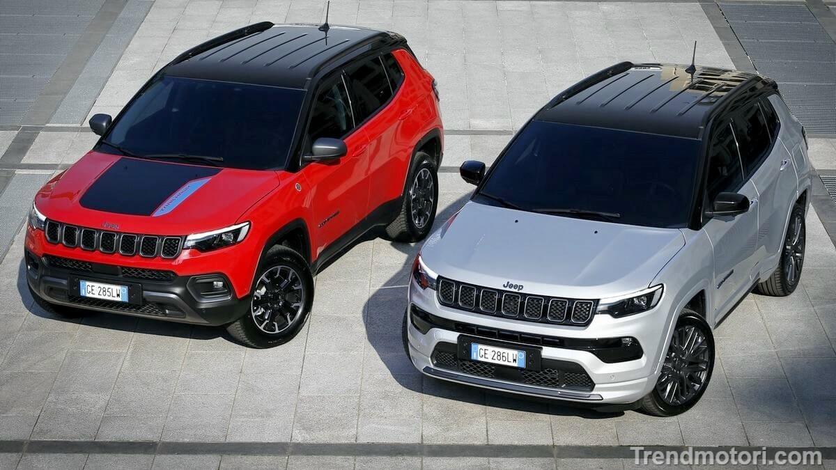 Versione restyling del suv compatto Jeep Compass 2025