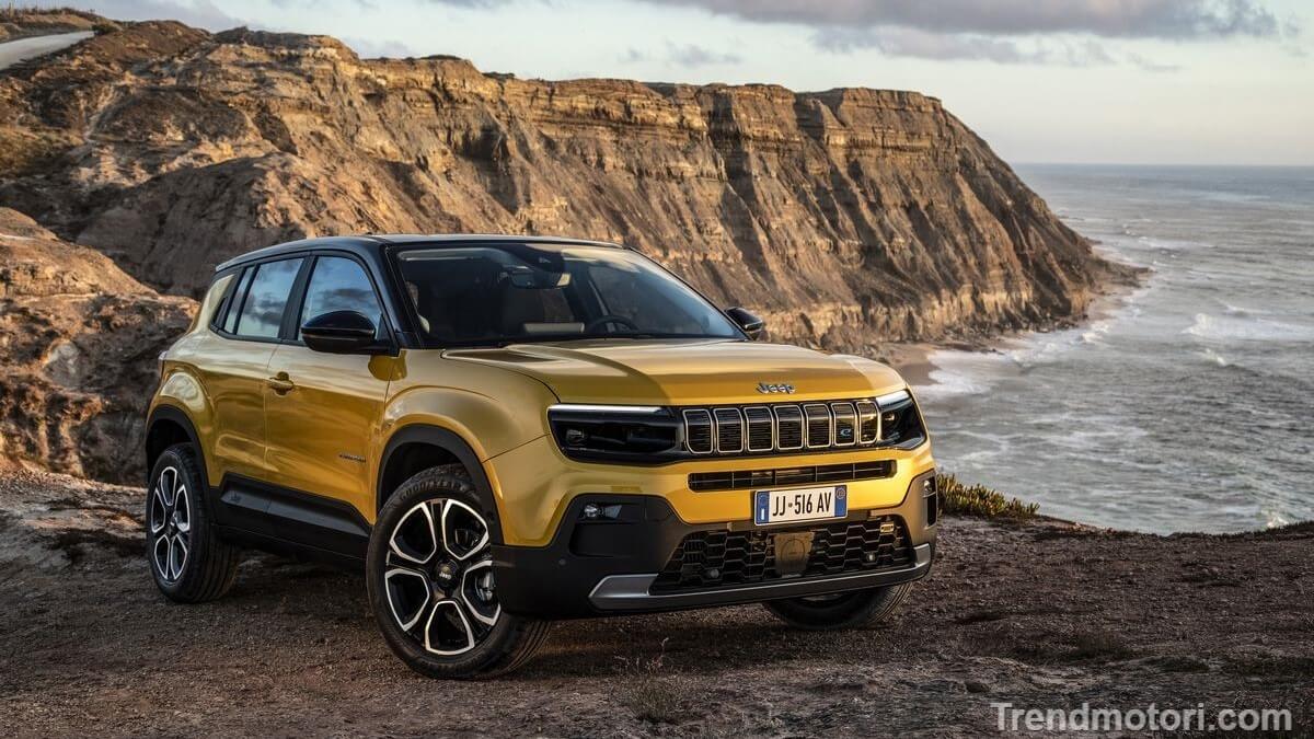 Nuovo B-Suv elettrico Jeep Avenger