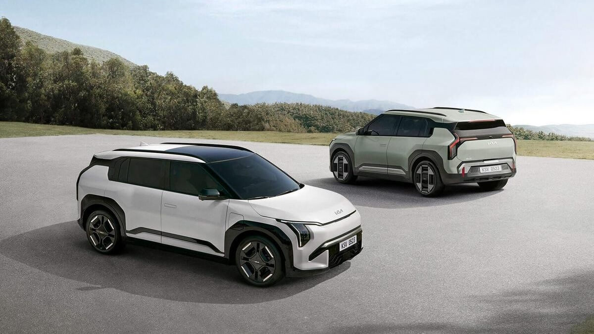 Nuovo suv compatto elettrico Kia EV3 2026