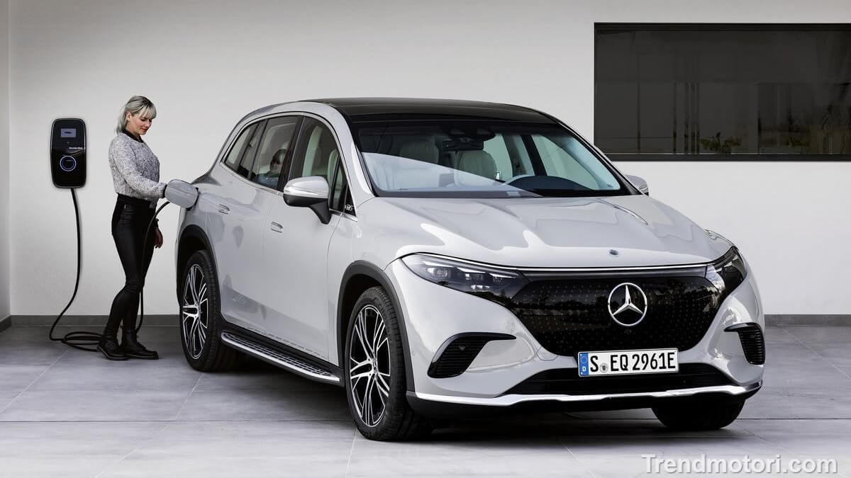 Nuovo suv elettrico di lusso Mercedes EQS 2025