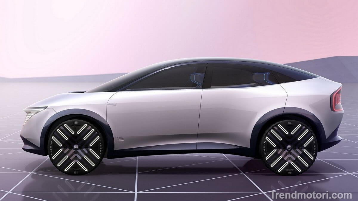 Concept che anticipa il nuovo crossover elettrico Nissan in uscita nel 2025