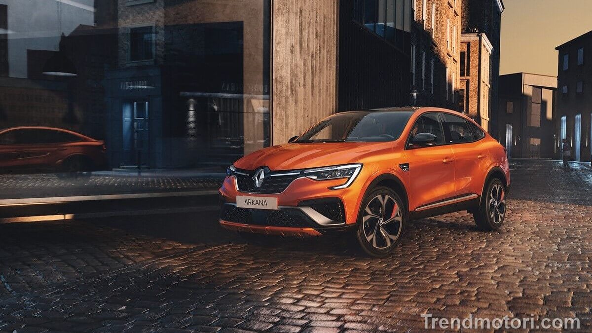 Nuovo suv-coupè Renault Arkana Hybrid