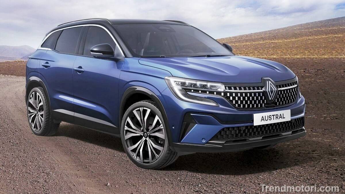 Nuovo suv compatto Renault Austral ibrido 2025