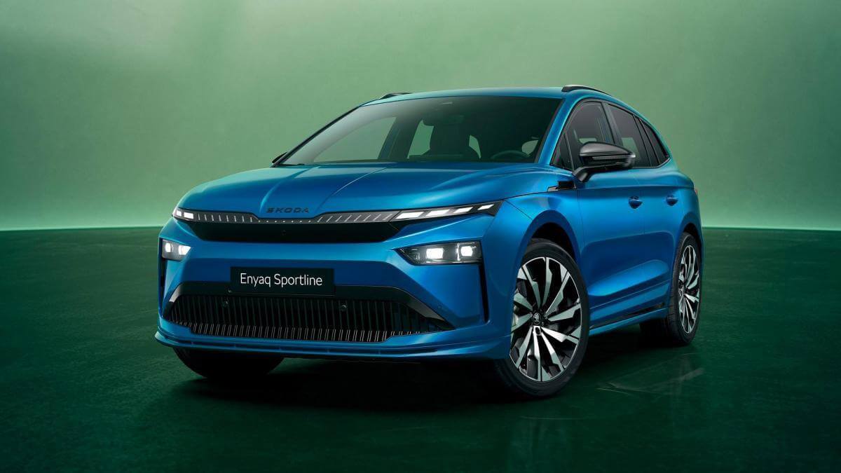 Versione restyling del nuovo suv elettrico Skoda Enyaq