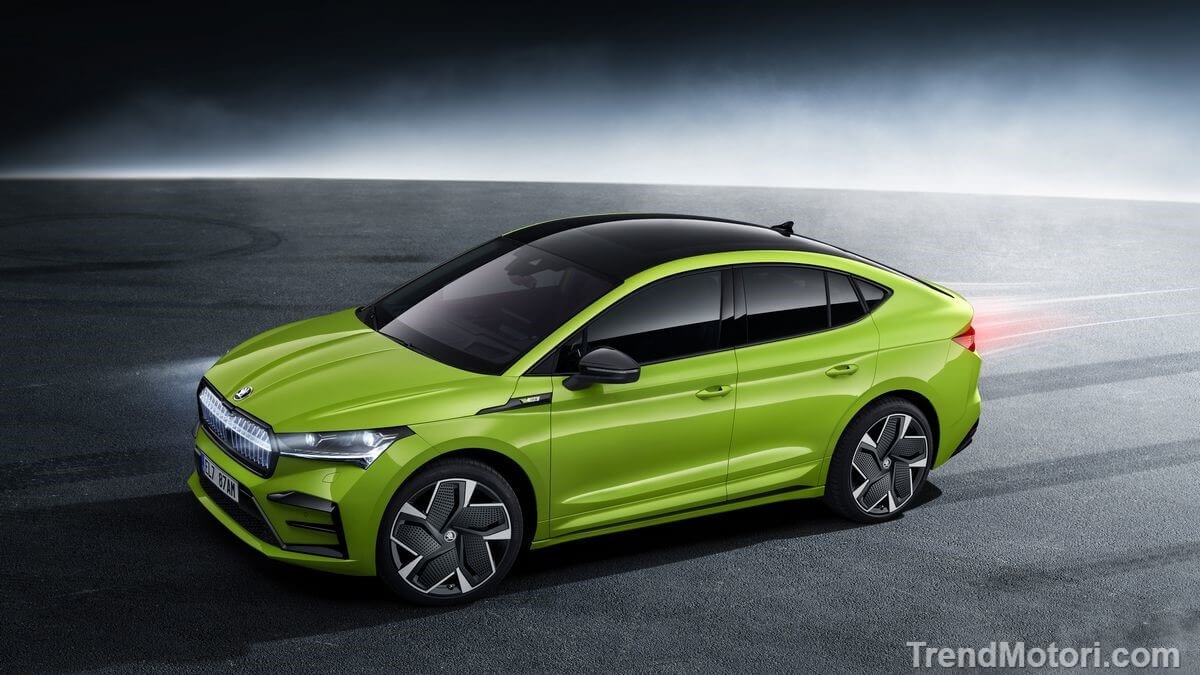 Nuovo crossover elettrico Skoda Enyaq Coupè