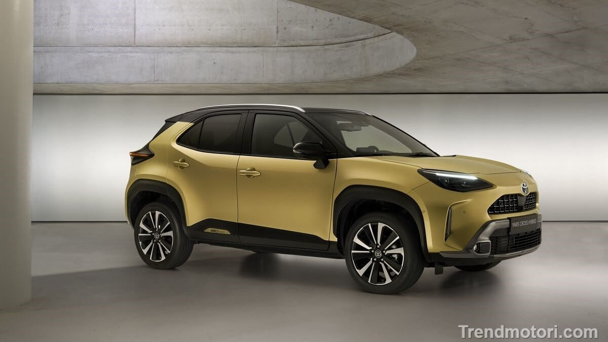 Piccolo suv Toyota full hybrid su base Yaris