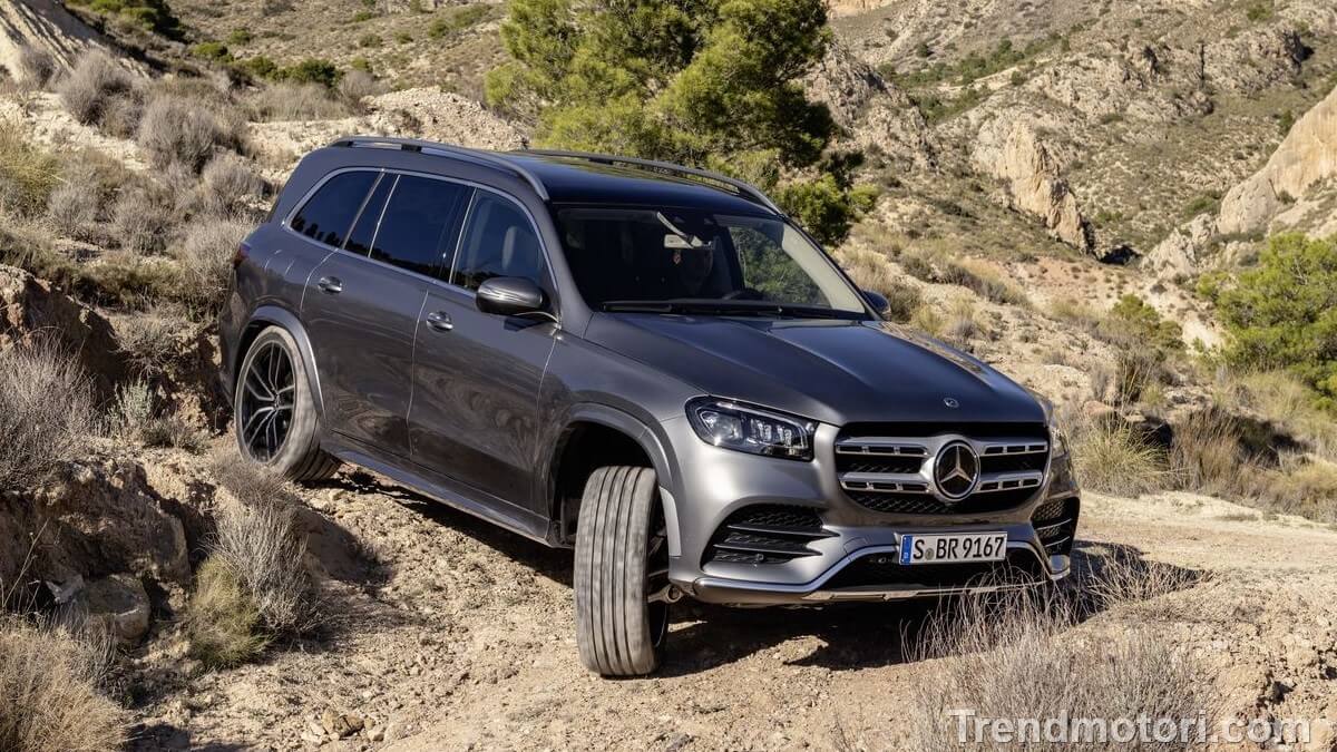 Grande suv di lusso a 7 posti di Mercedes